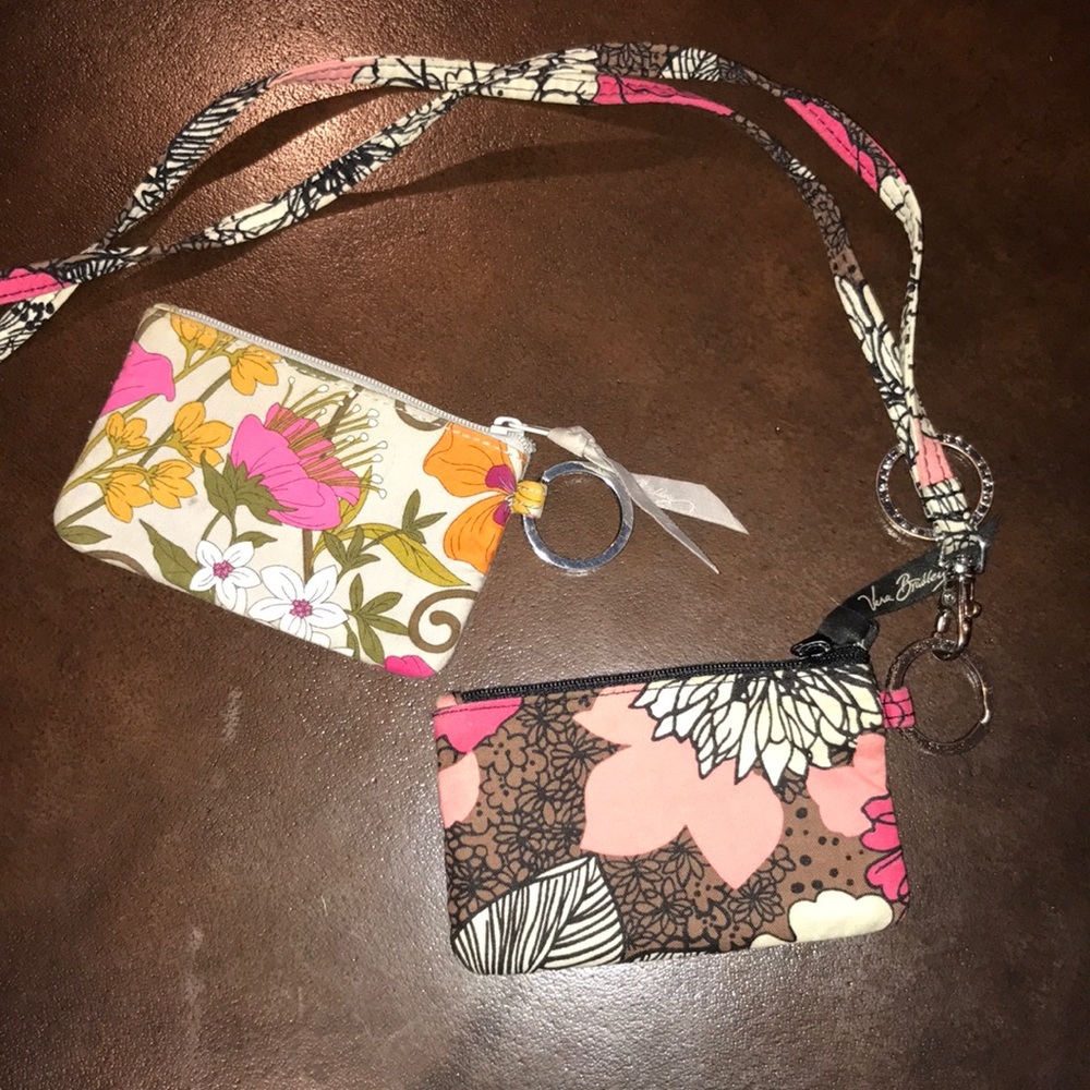 Vera Bradley Wallets w/ key chain